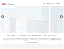Tablet Screenshot of clientengage.com